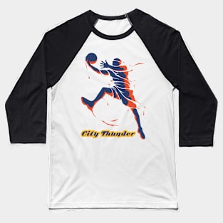 Oklahoma City Thunder Fans - NBA T-Shirt Baseball T-Shirt